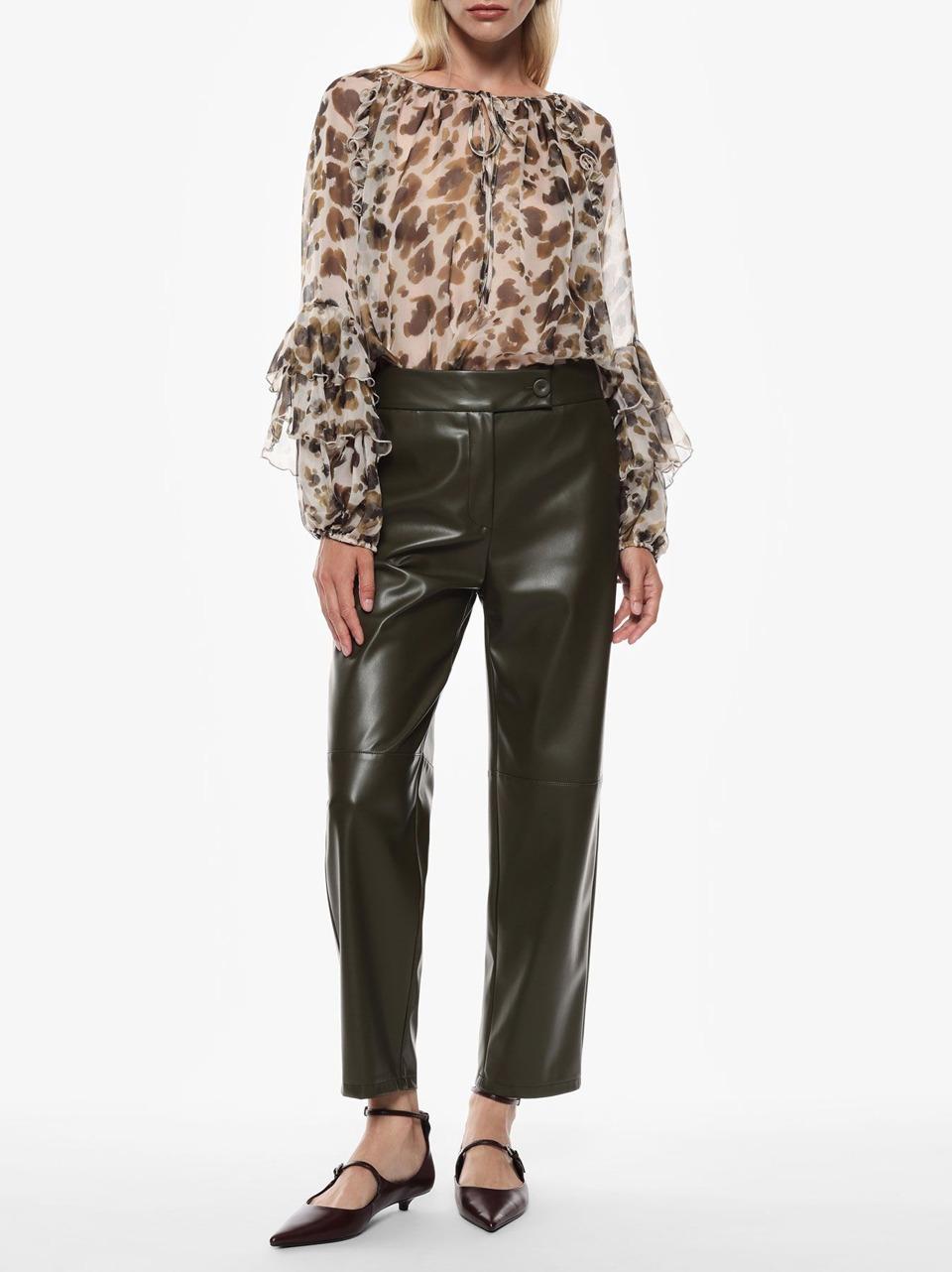 pantalone ecopelle P6D5KCJ MI SELECTED