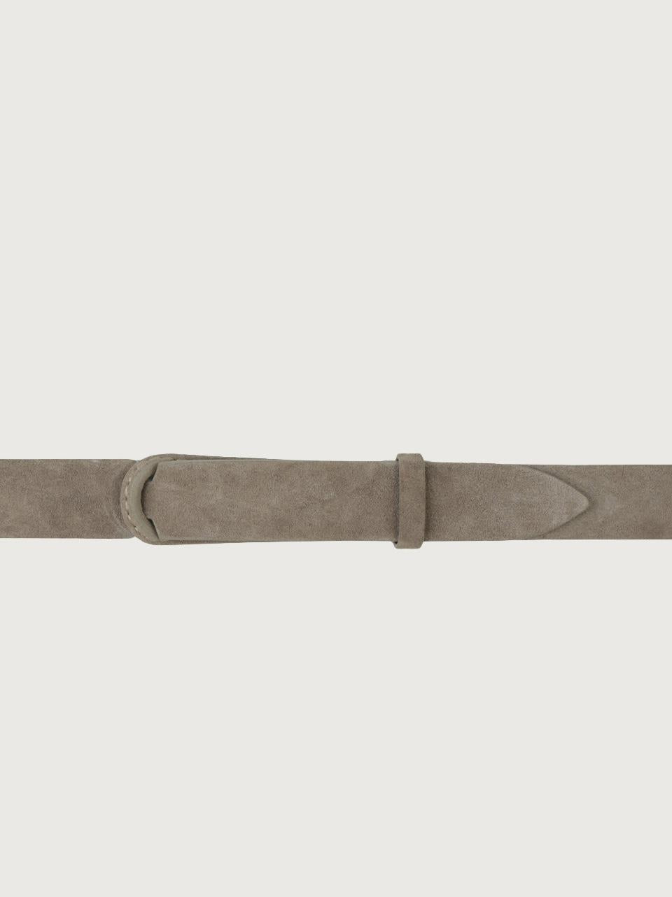 cintura nobuckle camoscio e tessuto NB0002 SUEFANGO ORCIANI NOBUCKLE