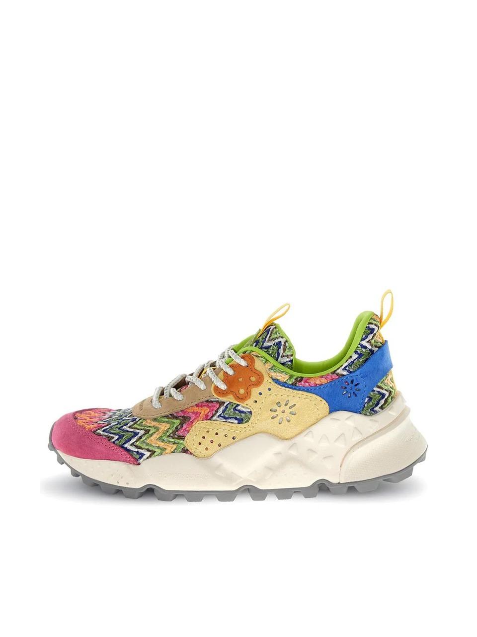 sneakers kotetsu KOTETSU2E01 FUXIA AZZURRO FLOWER MOUNTAIN