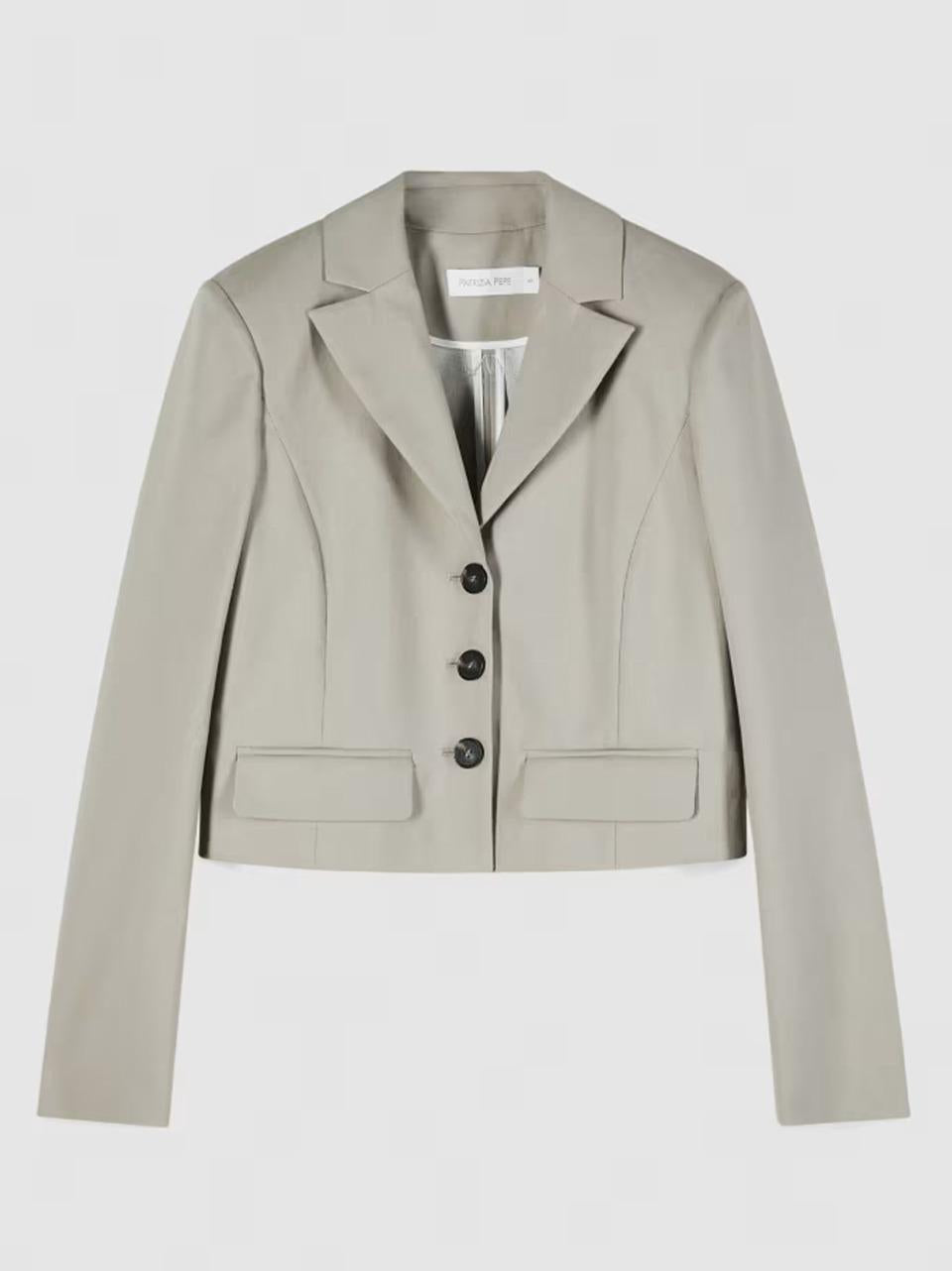 giacca mini in gabardina 8S0583A716 B862 Patrizia pepe