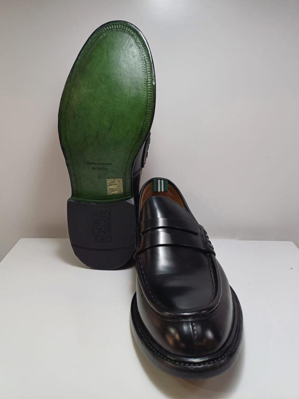 mocassino con passante 2099 6013 NERO GREEN GEORGE