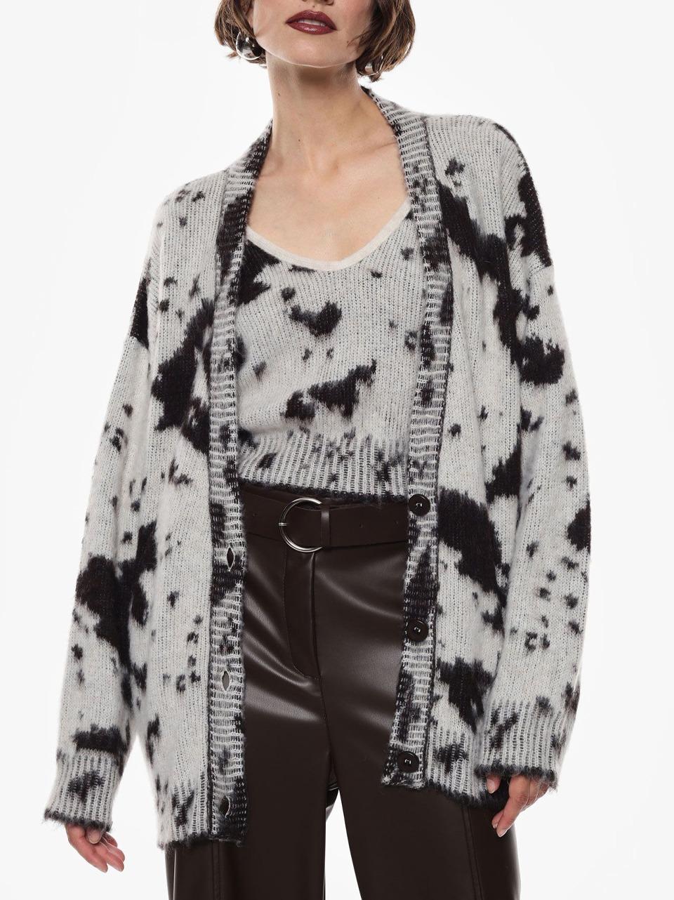 cardigan vachette M88052098 N SELECTED