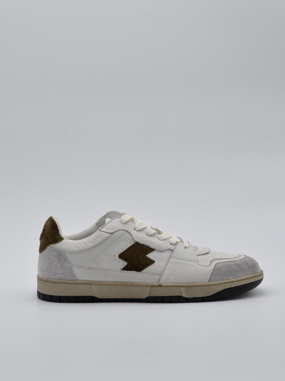 sneakers 10009 bianco verde 101