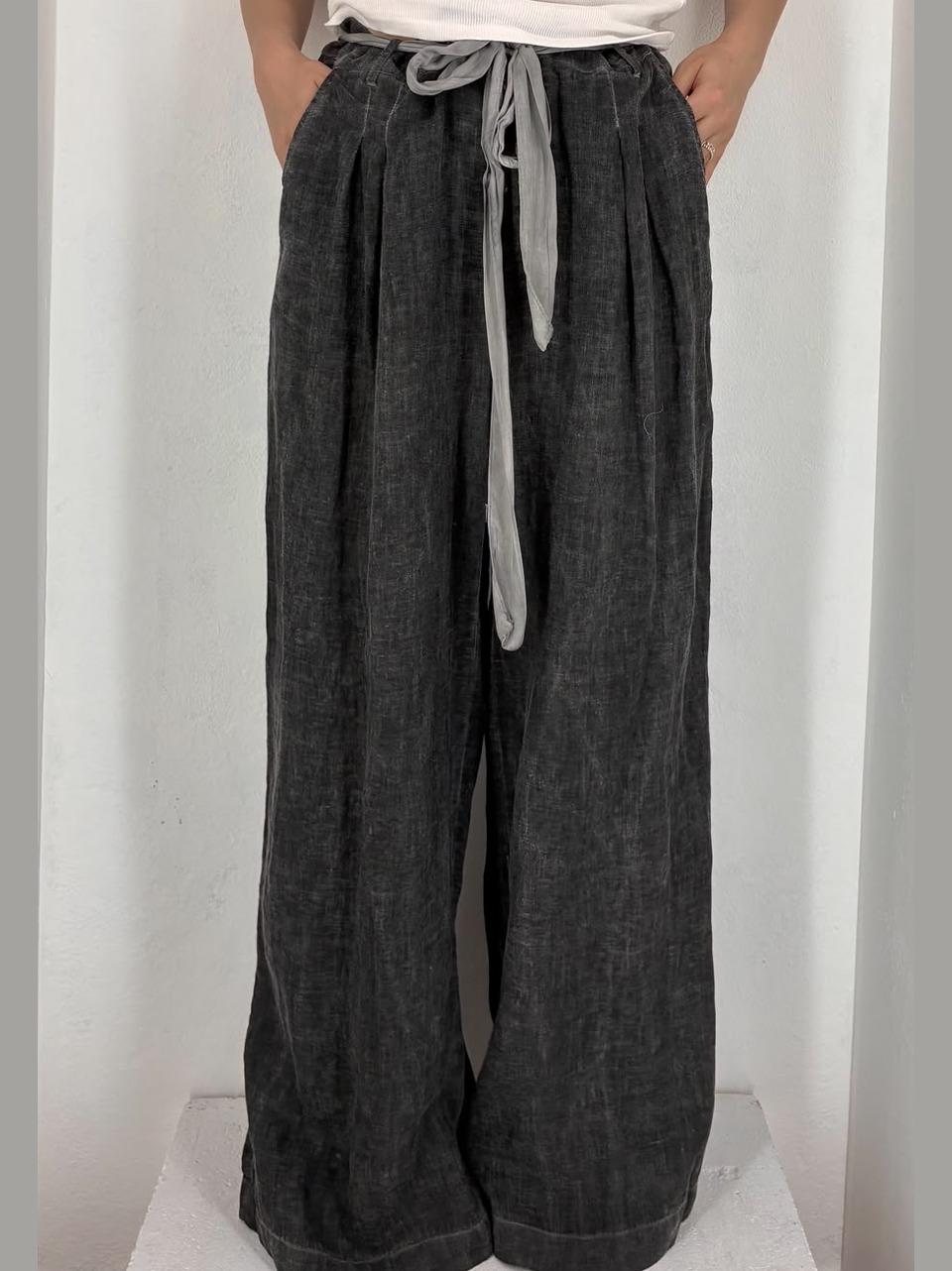 pantalone S268 GREY SANCTA MUERTE