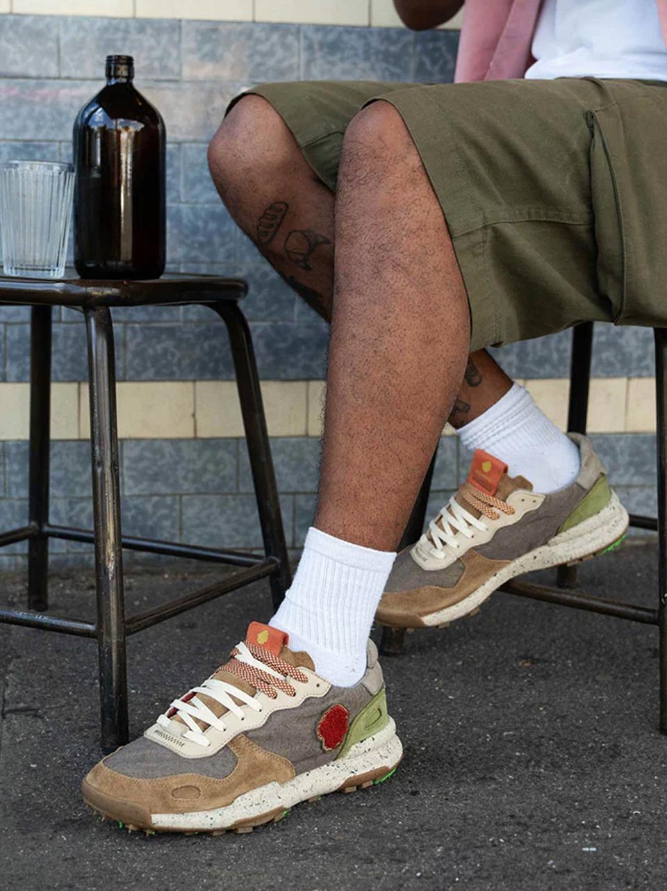 sneakers chacrona linen CHACRONA LINEN. FADED CHESNUT SATORISAN