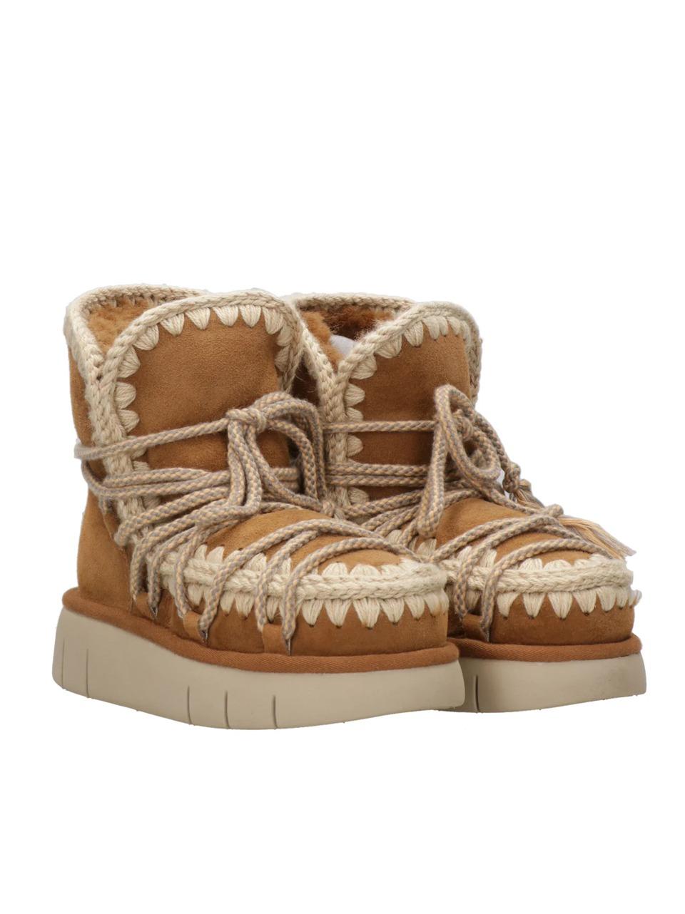 bounce boot suede 531024A CAMCOGNAC MOU