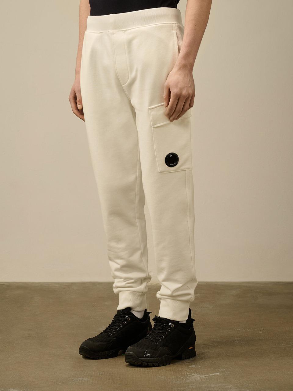 pantalone in felpa con tasca laterale 18CMSP017A005086W 103 C.P COMPANY