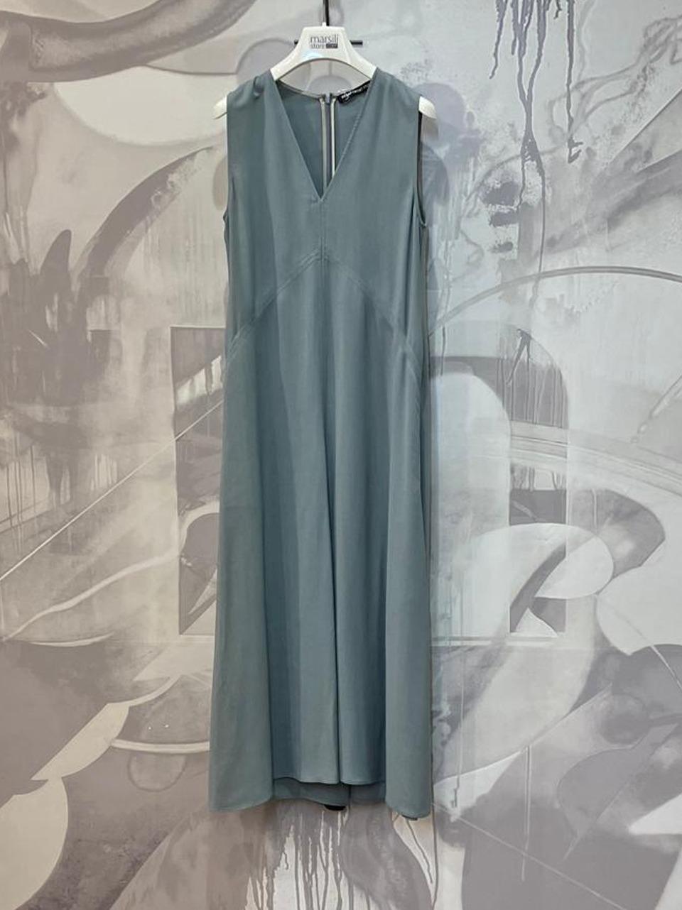 abito lungo scollo v DUALIST AZ DEPARTMENT FIVE