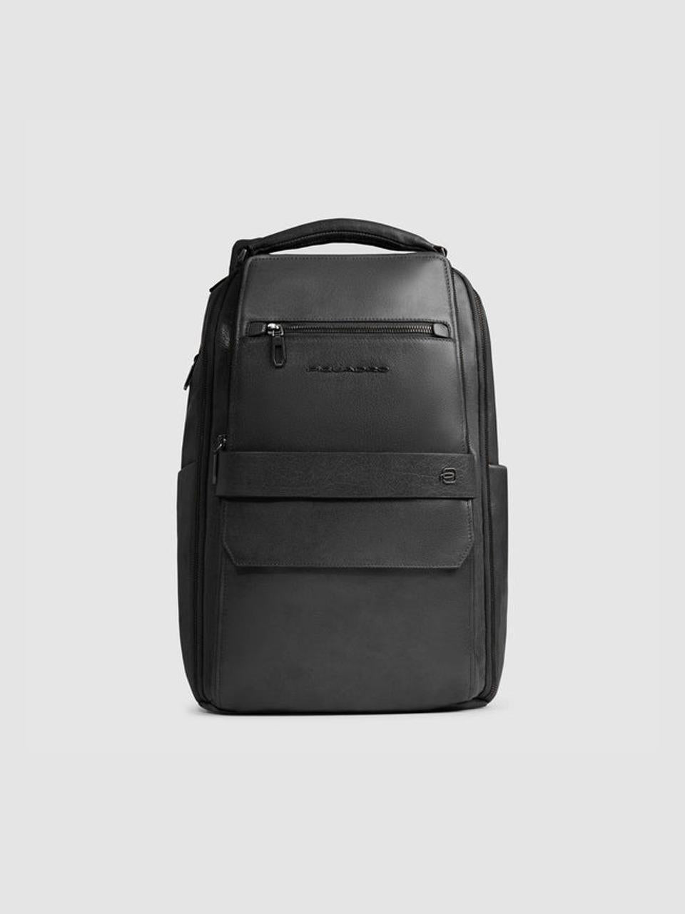 zaino 14'' in pelle bufalo CA7021S141 NERO PIQUADRO