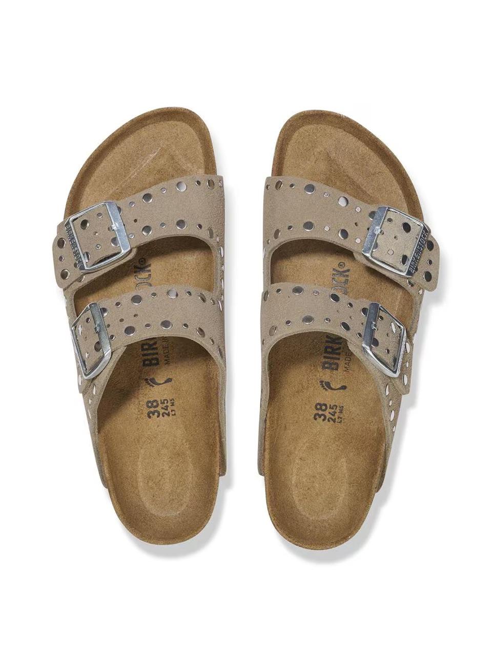 sabot arizona rivet ARIZONA1029390 TAUPE BIRKENSTOCK