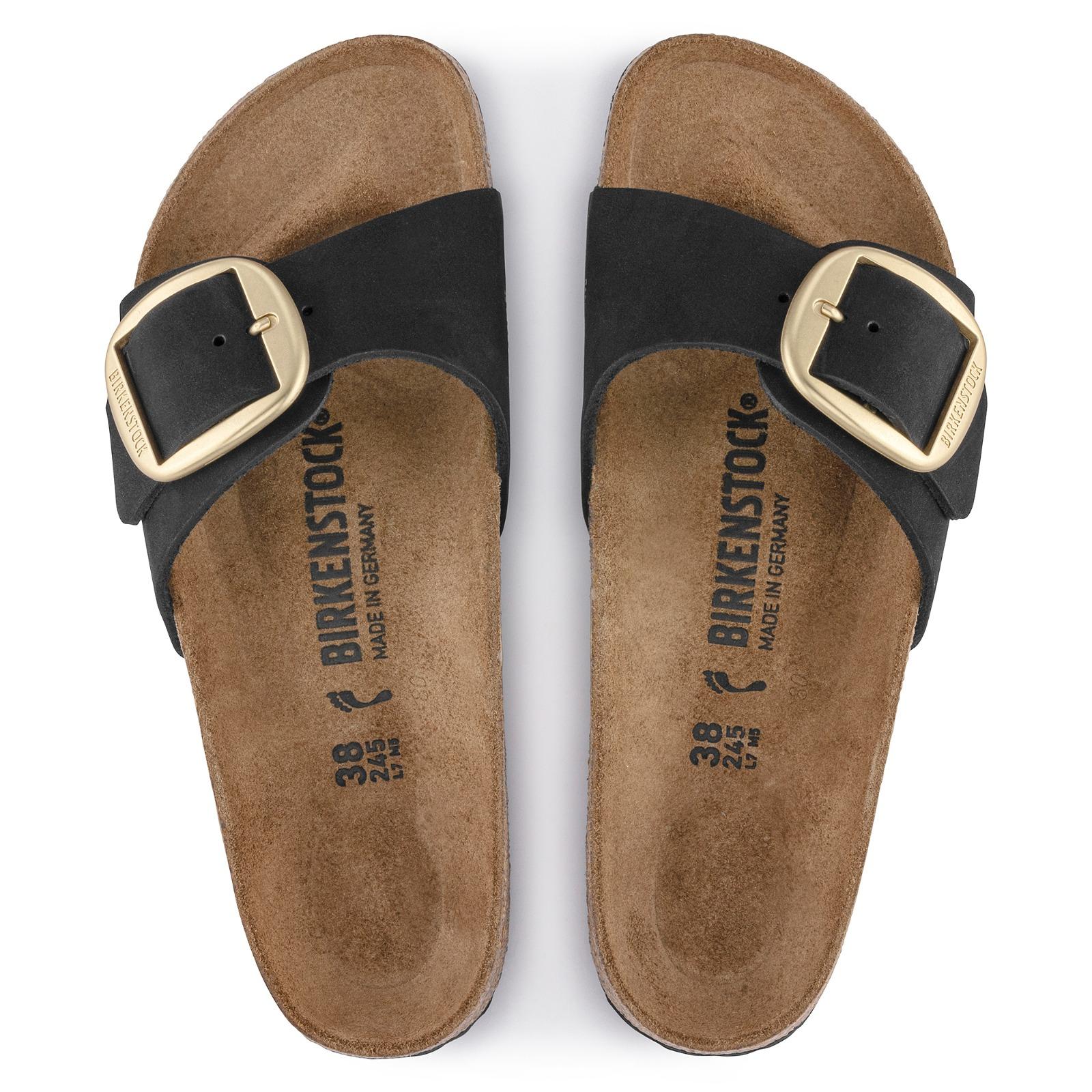 sabot madrid big buckle MADRID1023373 BLACK BIRKENSTOCK