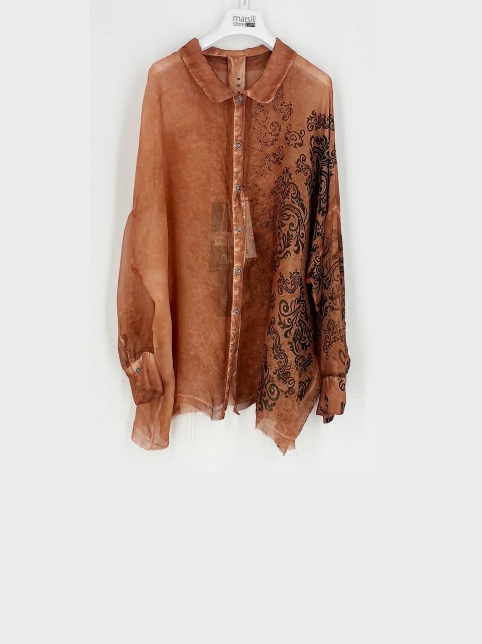 camicia roxy S296 T SANCTA MUERTE