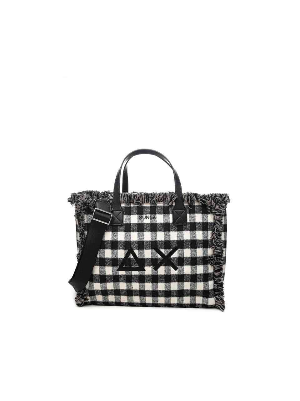 borsa calimidi bag tartan CPX45213 NERO SUN 68