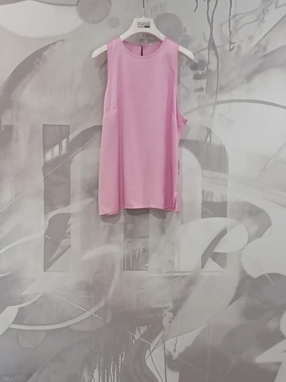 canotta in raso R9990022T RROSA SELECTED