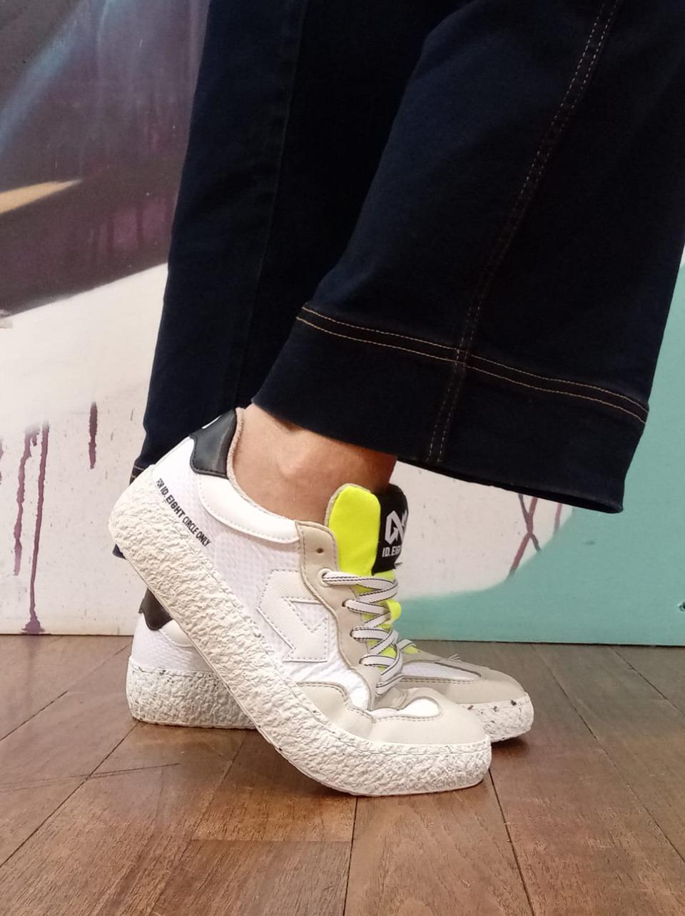 sneakers uriduri URIDURI WHITE CRINCLE ID.EIGHT