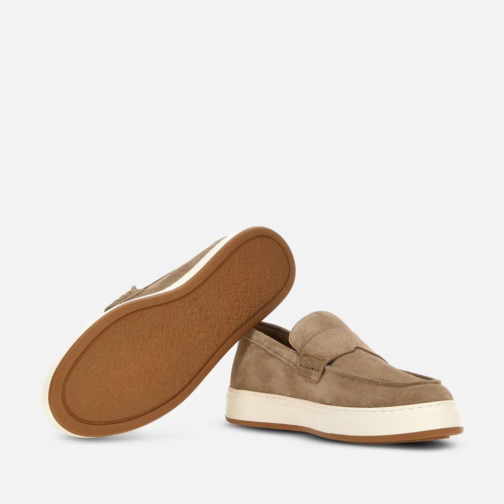 hogan mocassino HXM6680GB50BTMC808 BEIGE HOGAN