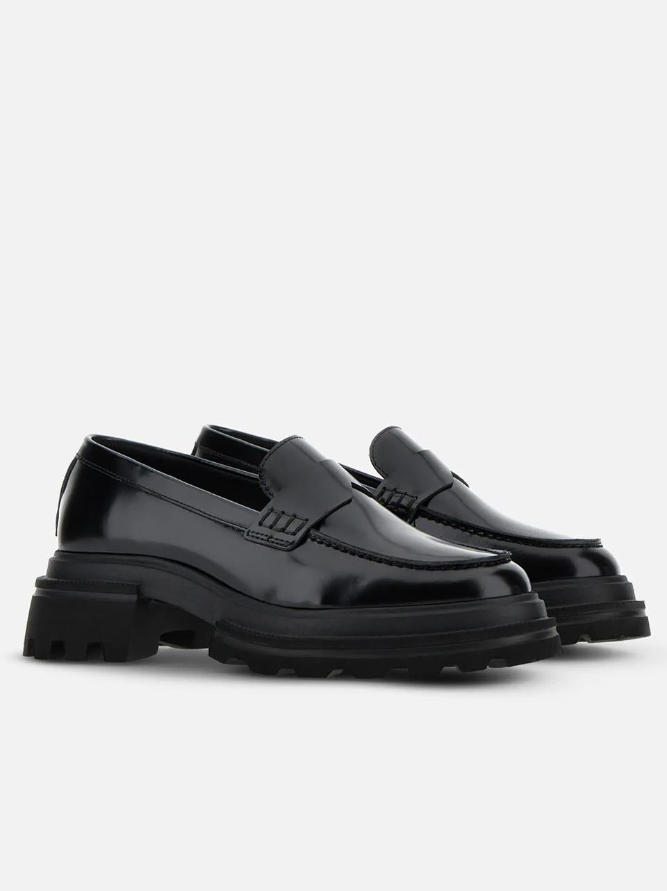 mocassino con passante HXW6740FM50SXGB999 NERO HOGAN