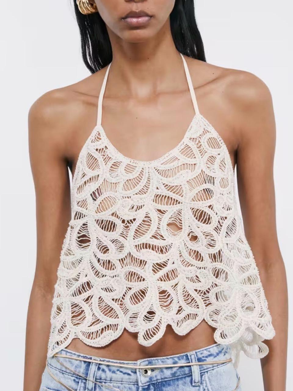 top crochet 2M4563 A Patrizia pepe