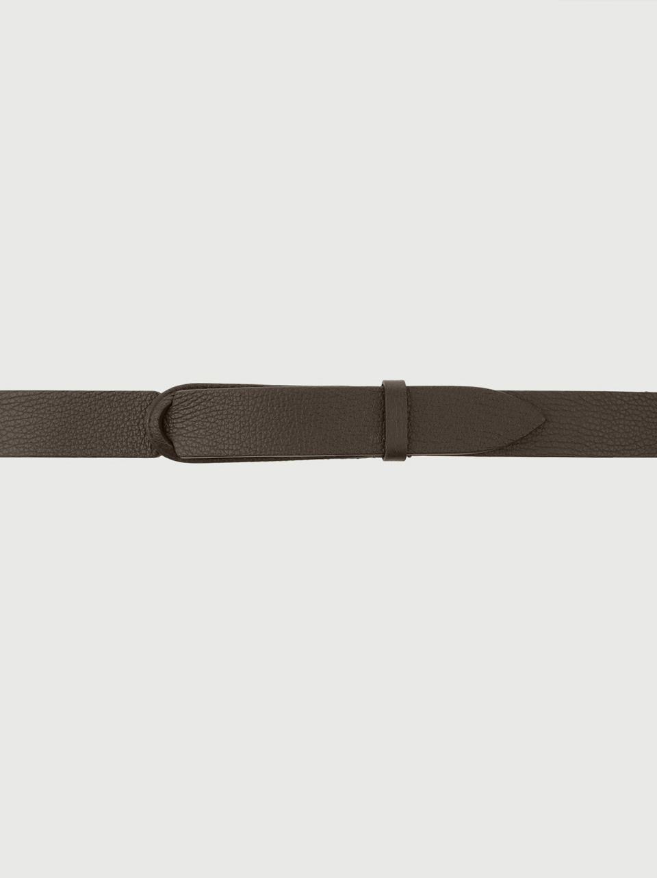cintura nobuckle pelle micron e tessuto NB0039 MICEBANO ORCIANI NOBUCKLE