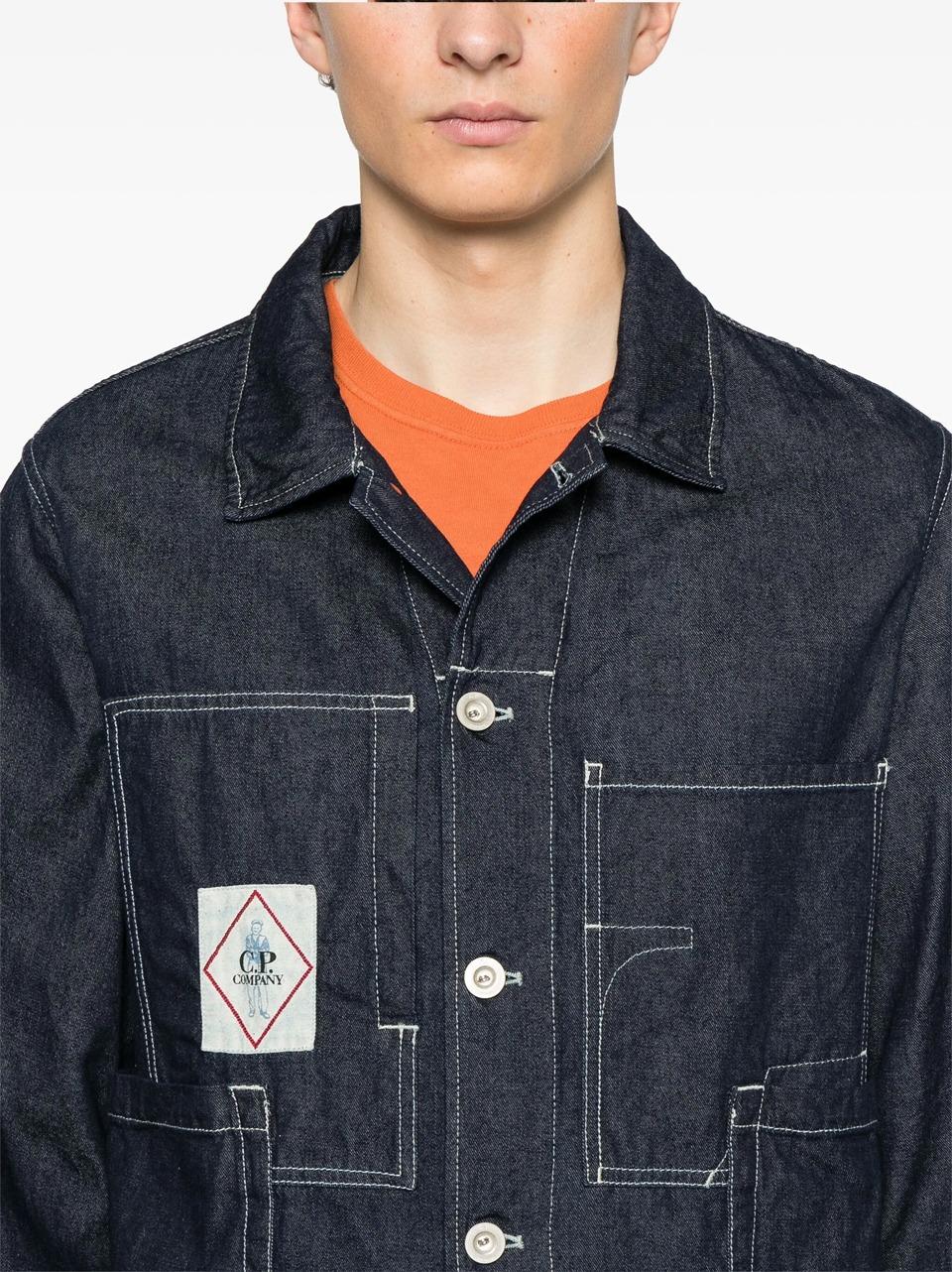 denimjacket 18CMOW156A\110295W DE C.P COMPANY