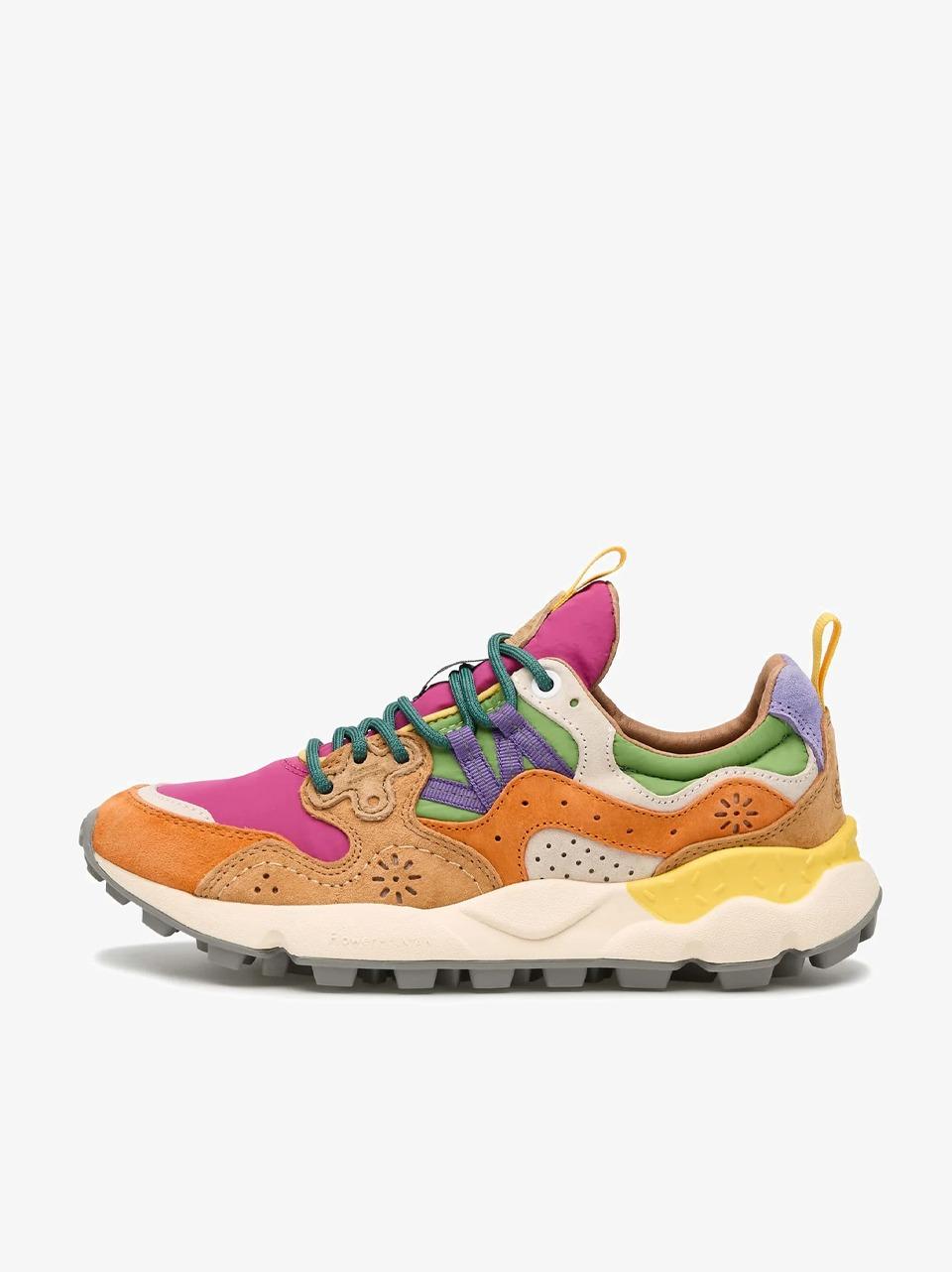 sneakers yamano3 YAMANO32G08 FUXIA FLOWER MOUNTAIN