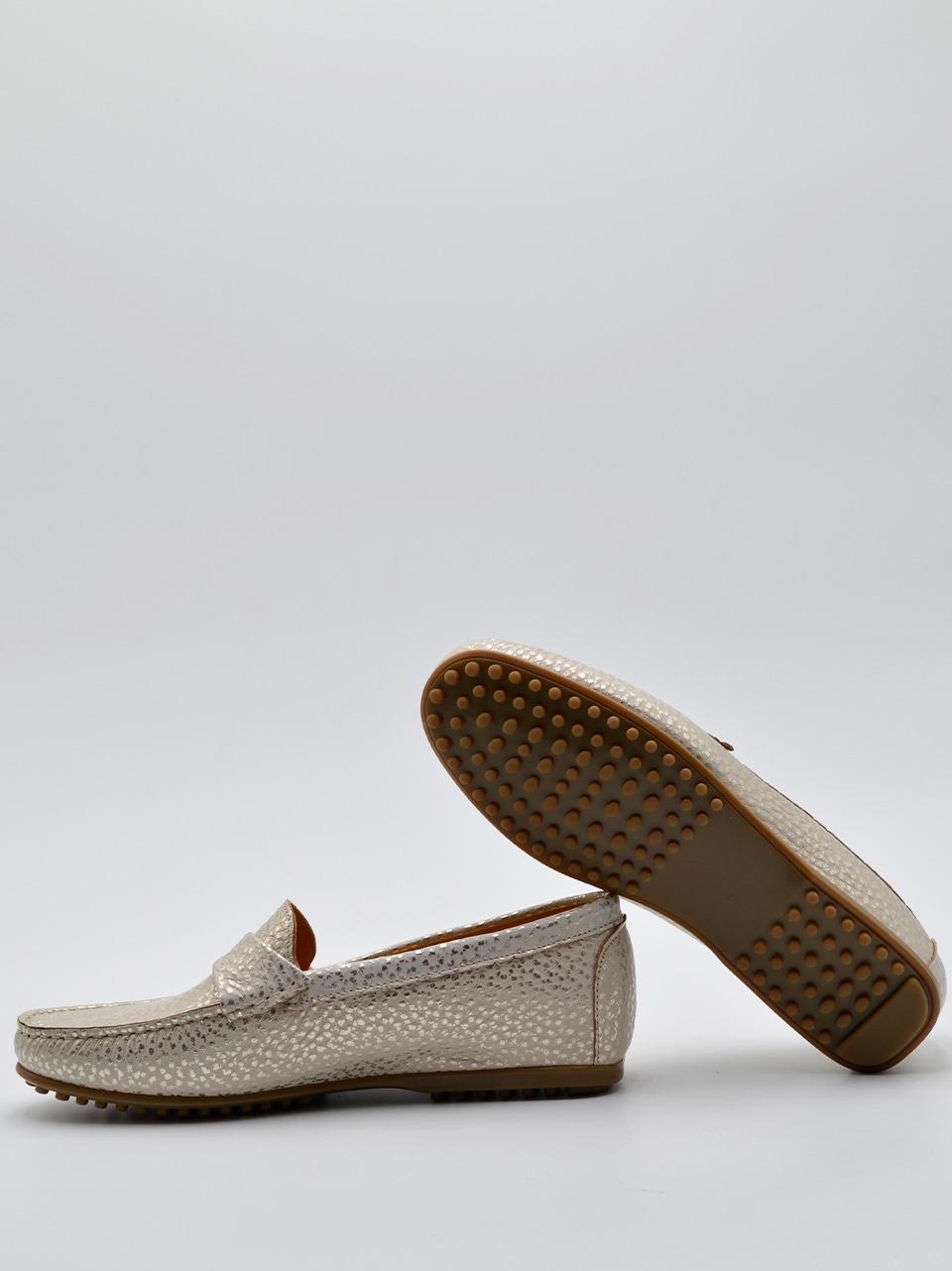 mocassino con passante 861 BEIGE VITTORIA MENGONI