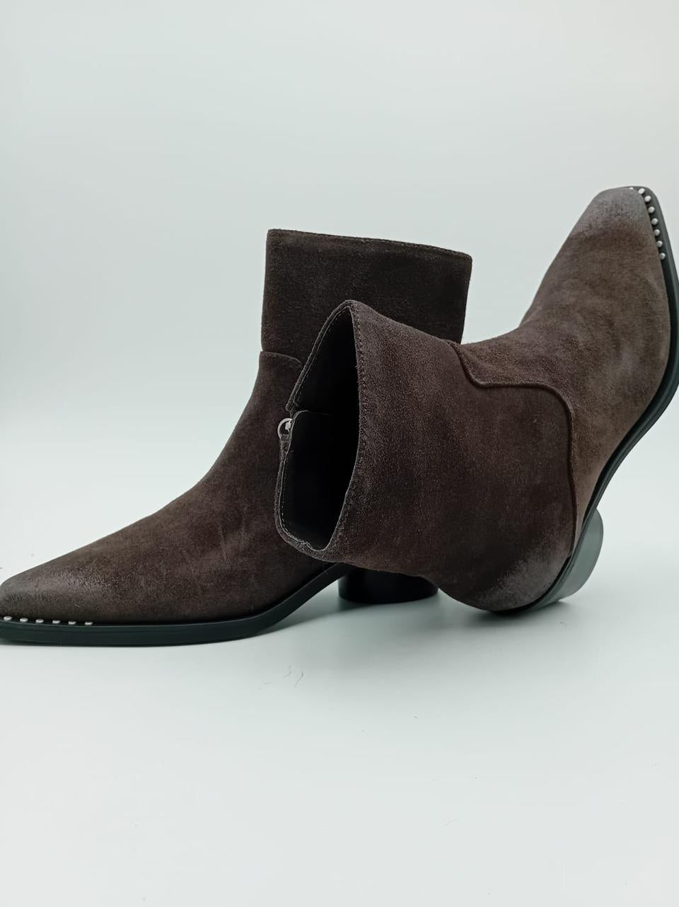 stivaletto tex con borchiette HASLEY COMBOC AFRICA ASH