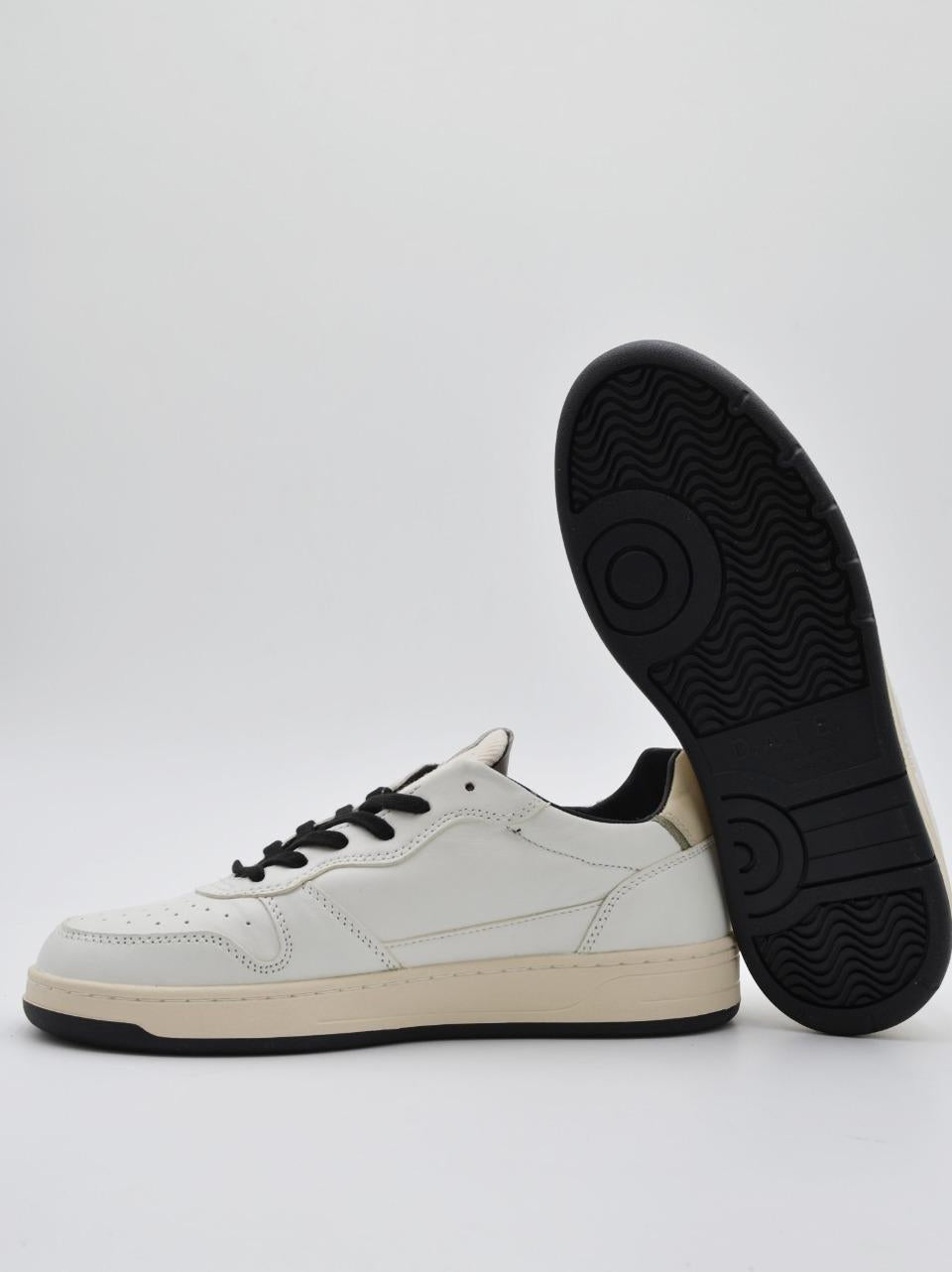 sneakers court 2.0 M431-C2-VN-WA BIANCO\BEIGE D.A.T.E