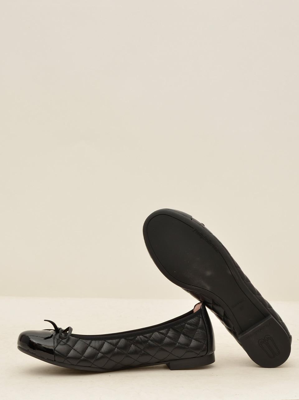 ballerina matellasse con fiocchetto 51576 NERO Pretty Ballerina