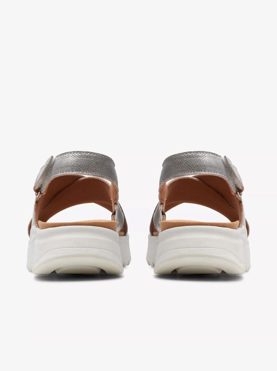 sandalo incrocio 171951 SILVER Clarks