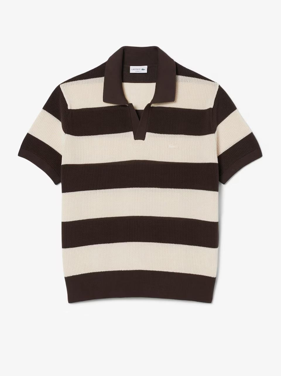 polo macro riga cotone canestro AH2561 M LACOSTE