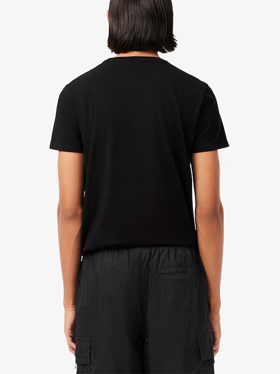 t shirt in pima TH6709 NE LACOSTE