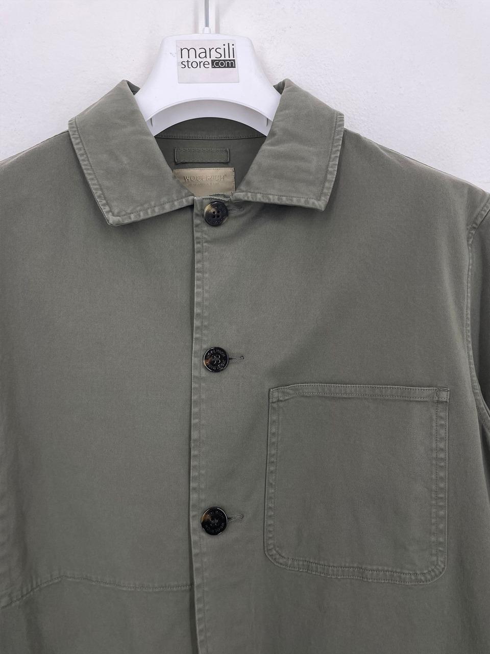 blazer cotone lavato OS2042UT5262 6667 WOOLRICH
