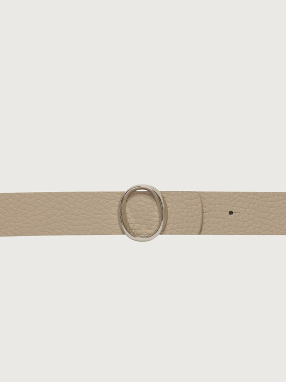 cintura o reversibile in soft h 3,5cm D10419 SABBIA ORCIANI