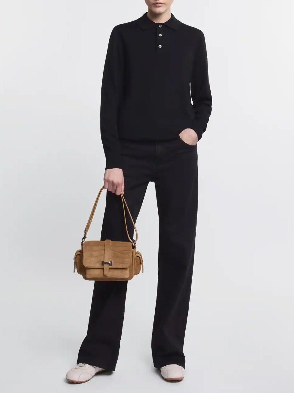 borsa flap bag KBW01RI0200UMNC811 CAFFELATTD HOGAN