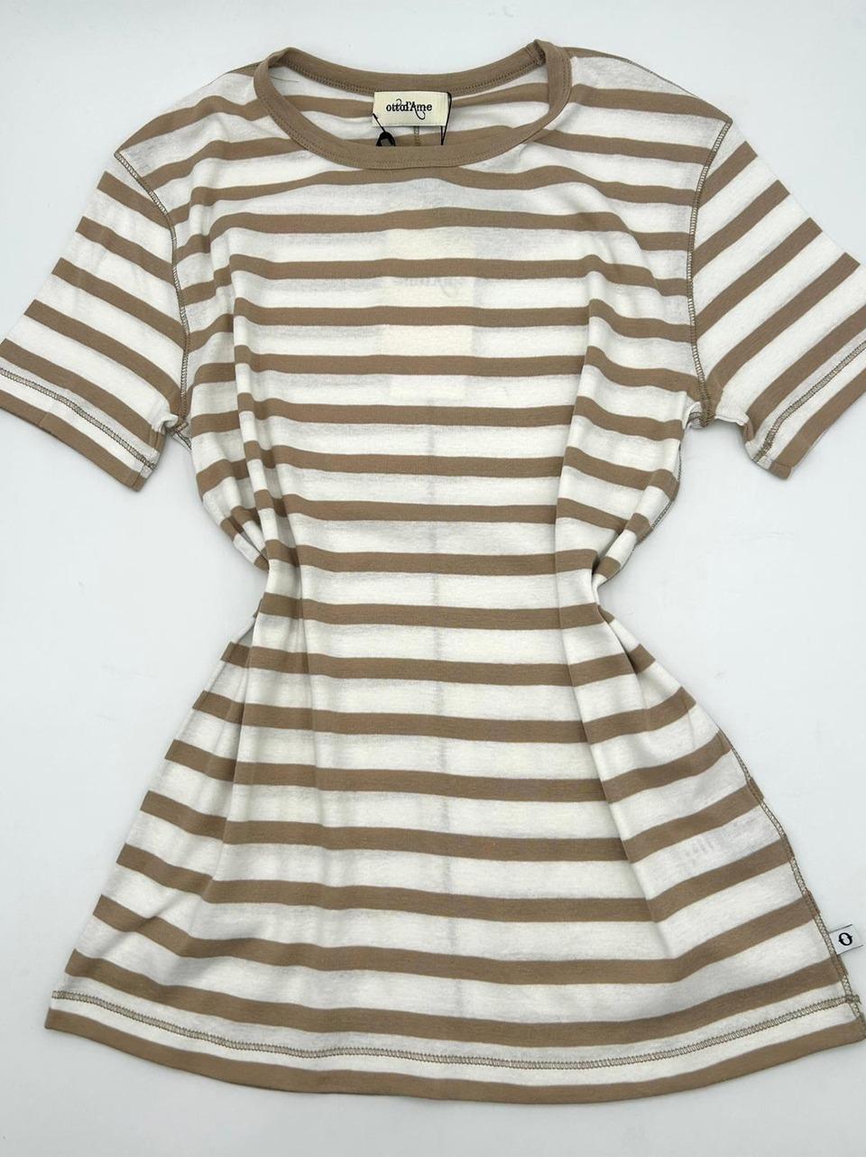 t shirt righe LOD DM8157 BC ottod'ame