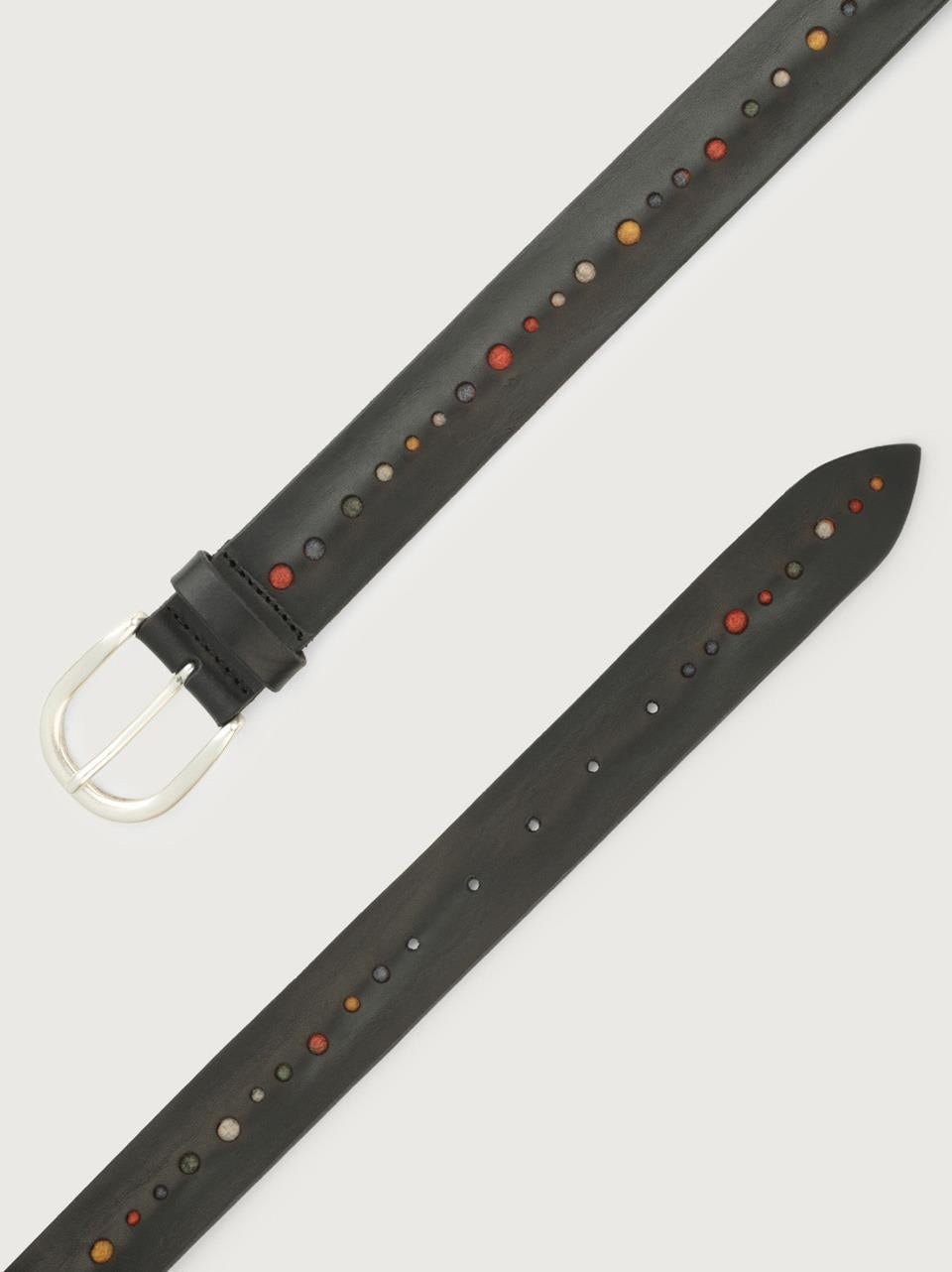 cintura con pois UO8231BULSLOFT NERO ORCIANI