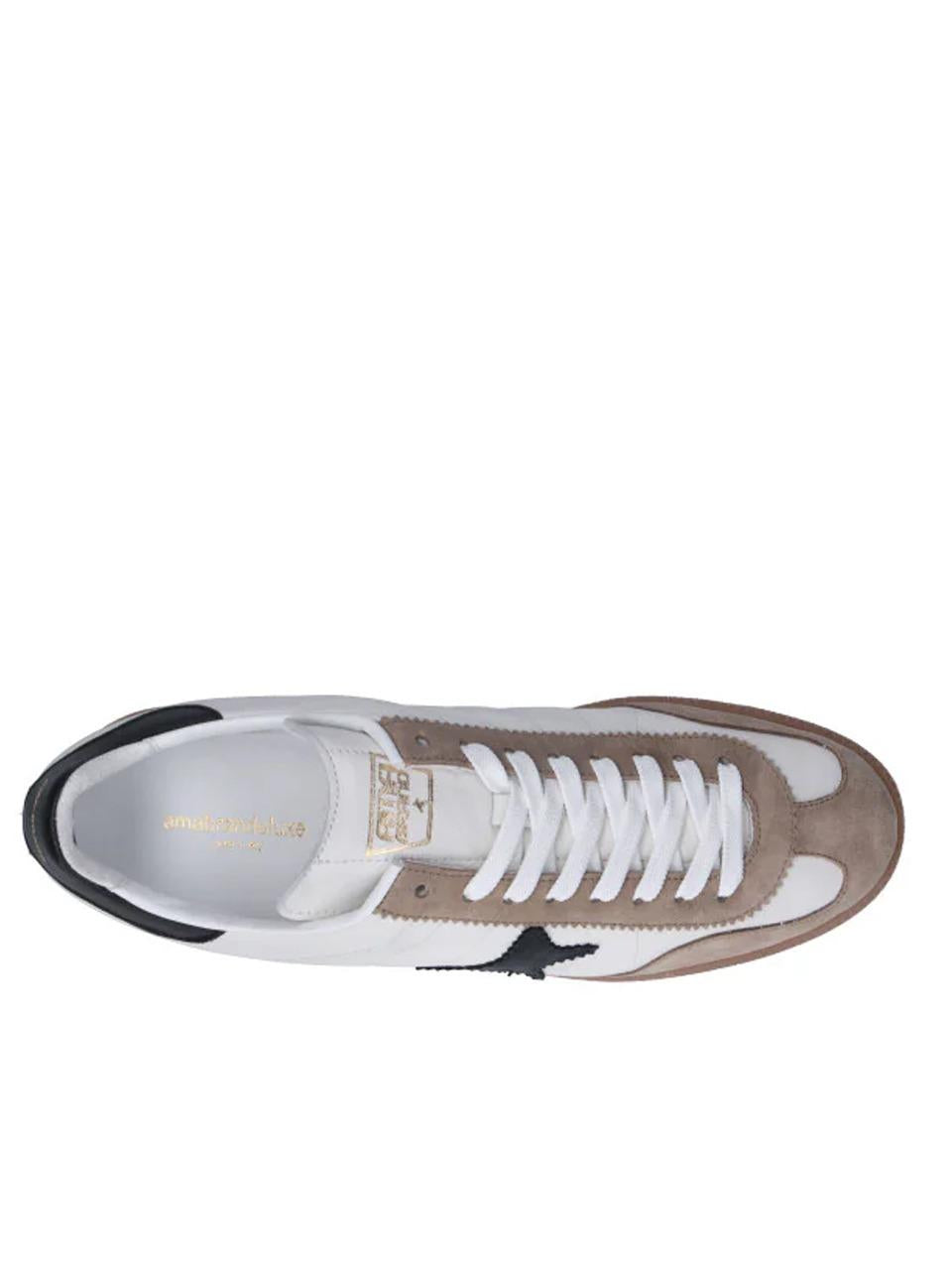 sneakers blabe 4103 BIANCO NERO AMA brand