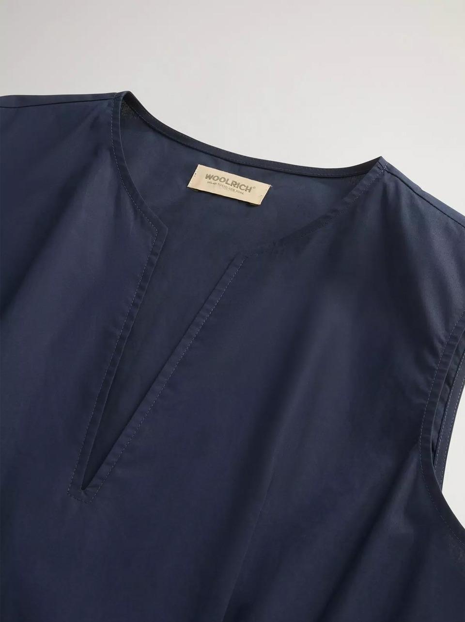 abito lungo smanicato 0184 3944 BL WOOLRICH