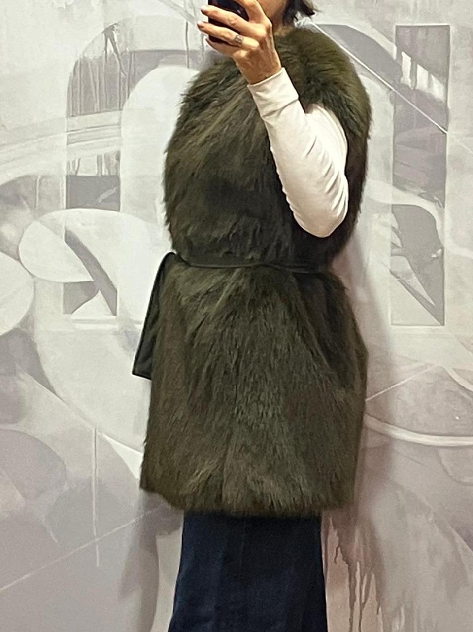 ecopelliccia gilet LE005 V KAOS