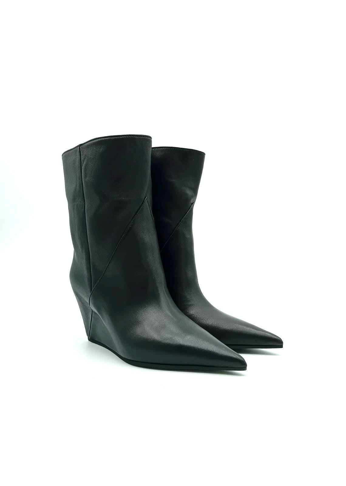 stivale 3\4 4202BARON101 NERO VIC MATIE'
