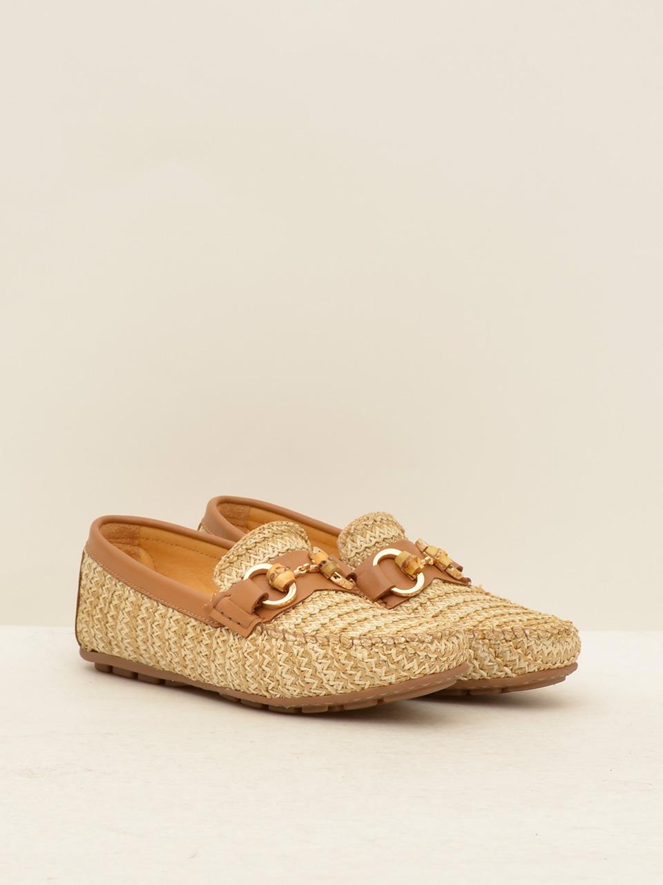 mocassino con accessorio 9363 BEIGE VITTORIA MENGONI