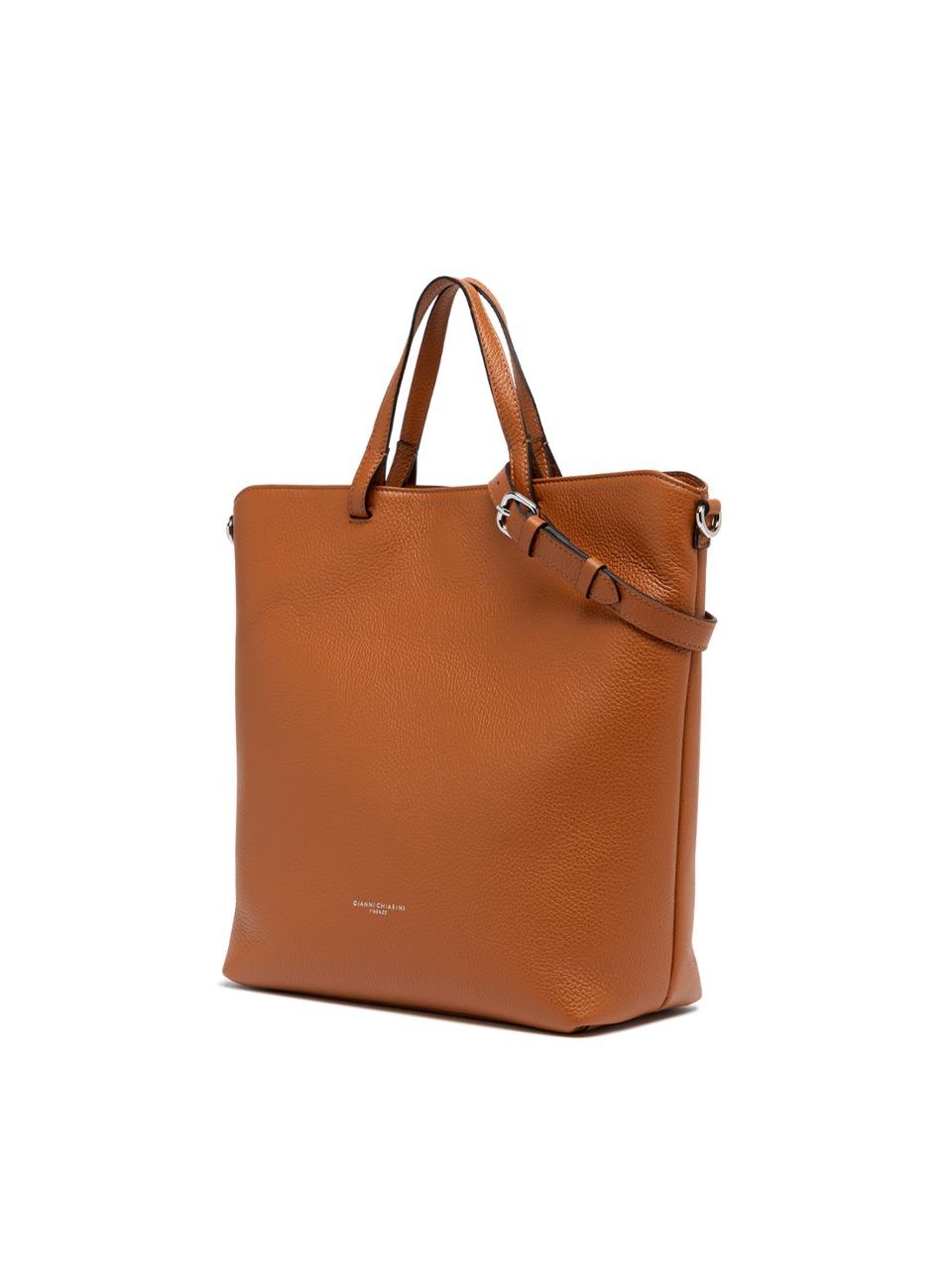 borsa shopping verticale aida BS11595GRN CARAMELLO GIANNI CHIARINI