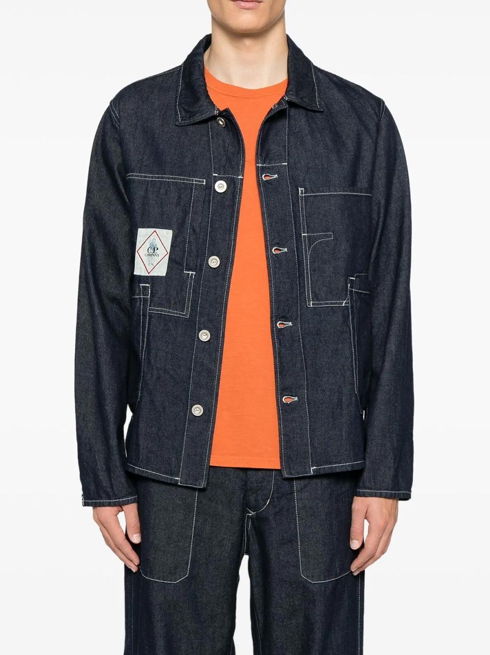 denimjacket 18CMOW156A\110295W DE C.P COMPANY