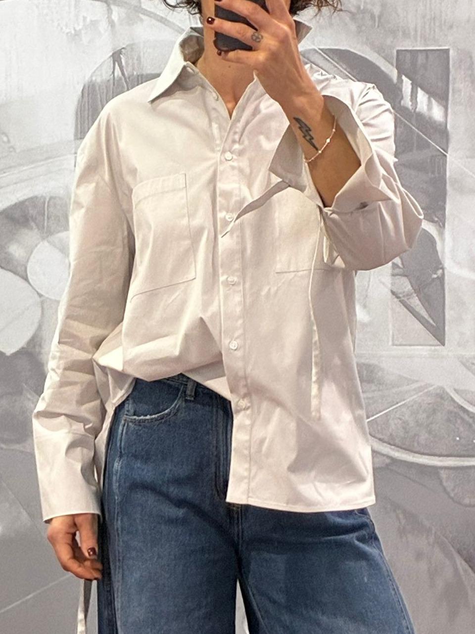 camicia over polsini F6K20 L LIviana conti