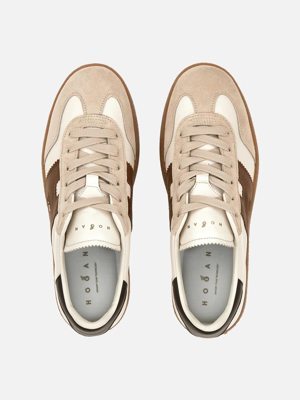 sneakers cool platform h681 HXW6980FB60UHC0MAG BIANCO COGNAC HOGAN