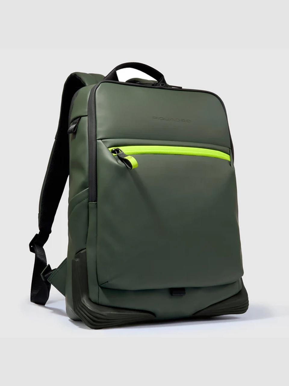 zaino 15,6'' gomma CA6465C2OW VERDE PIQUADRO
