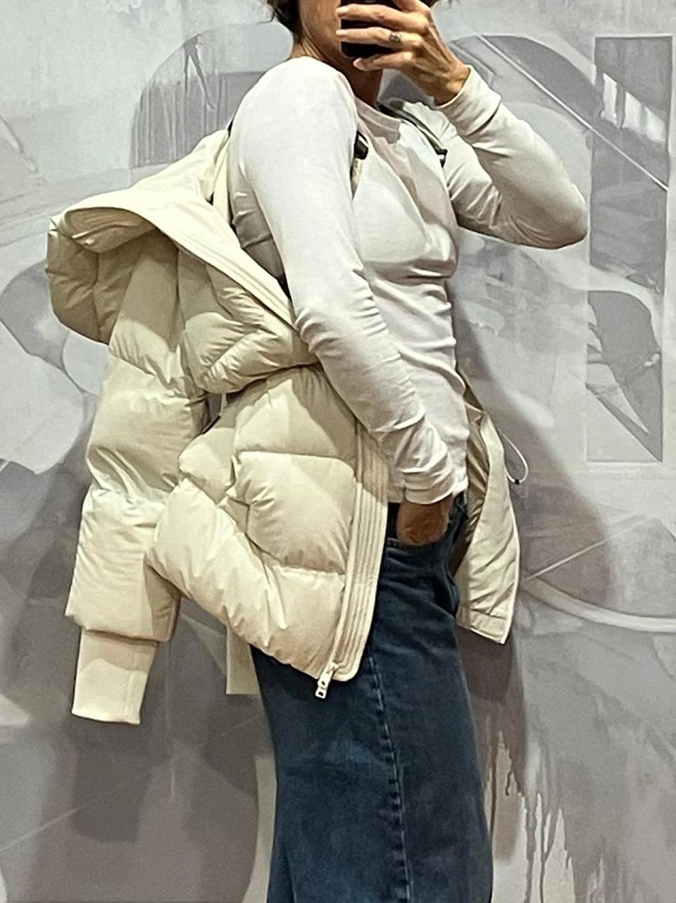 cloud madison coat CFWWOU2090 FRUT 3107 MILKY WOOLRICH