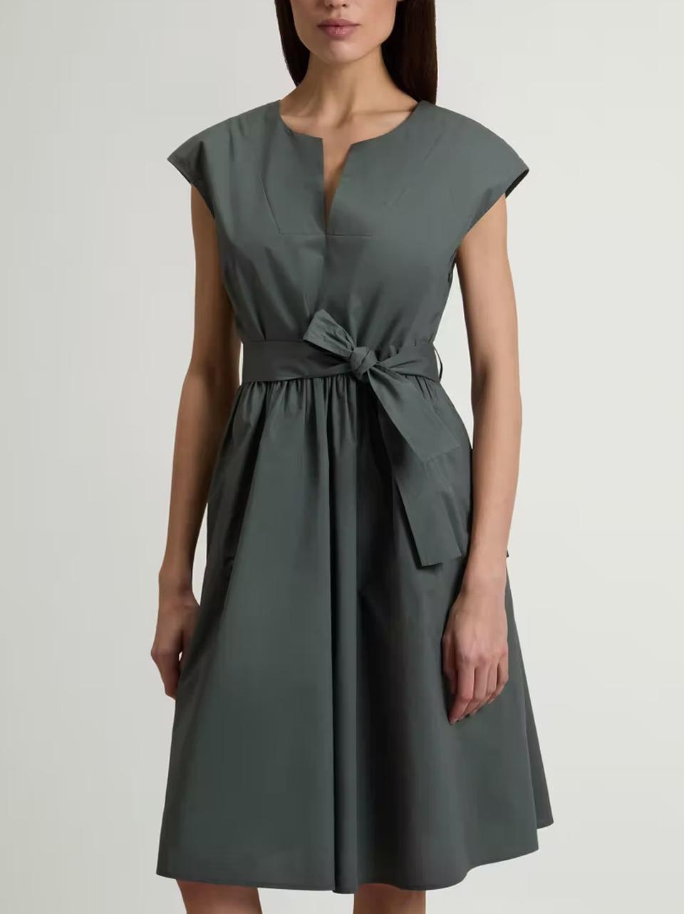 short dress popeline DR2028UT3944 6668 WOOLRICH
