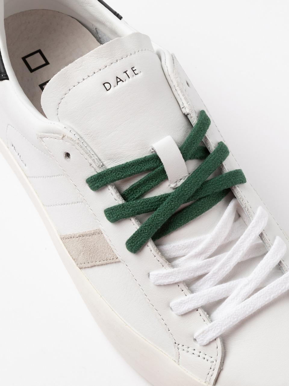 sneakers hill low M441-HL- WBWHITE BLACK D.A.T.E